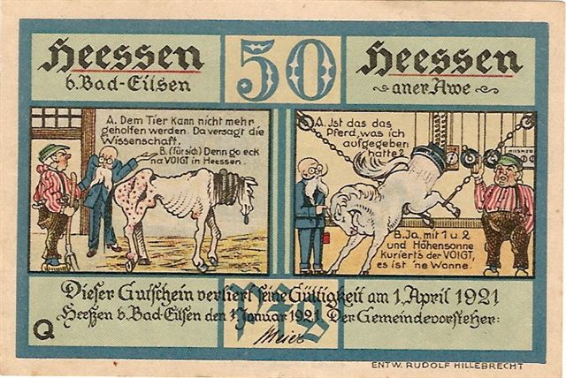 Heesen-50-Pfennig-Notgeld